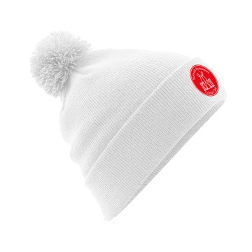 Original Pom Pom Beanie : White